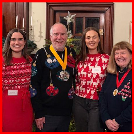 Dr Imogen John, The Master Mr Henry Gilbert, Ellie Delahay and Dr Kathy Seddon