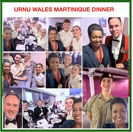 URNU Wales Martinique Dinner